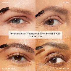 Sculpt-n-Stay Waterproof Brow Pencil & Gel