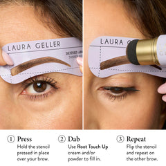 Precision Brow Shaping Stencils